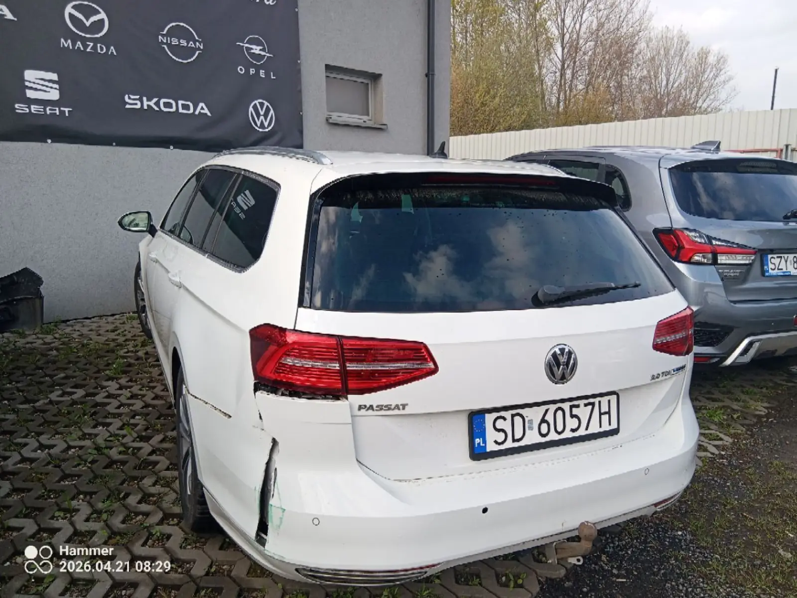 Realizacja naprawy samochodu przed naprawą